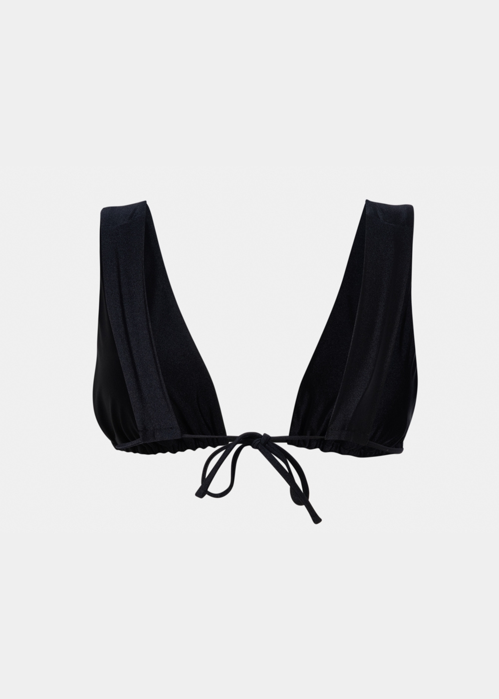 Kea Bikini Top - Black Dacron